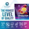 Electrolyte Hydration Packets - Best Electrolytes Drink Mix - Sugar Free Formula with Sodium, Potassium, Magnesium, Zinc & Vitamin C for Dehydration Relief and Rehydration, Strawberry Lemon (32 Pack) view 4