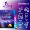 Electrolytes Powder Packets - Sugar Free Hydration Recovery Powder with Potassium, Magnesium, Sodium, Zinc & Vitamin C, Zero Sugar, Hydration Electrolyte Liquid Drink Mix, Strawberry Lemon (16 Pack) view 4