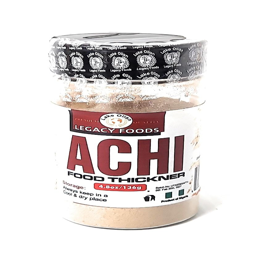 Achi Food Thickner 4.8oz/136g, Product of Nigeria