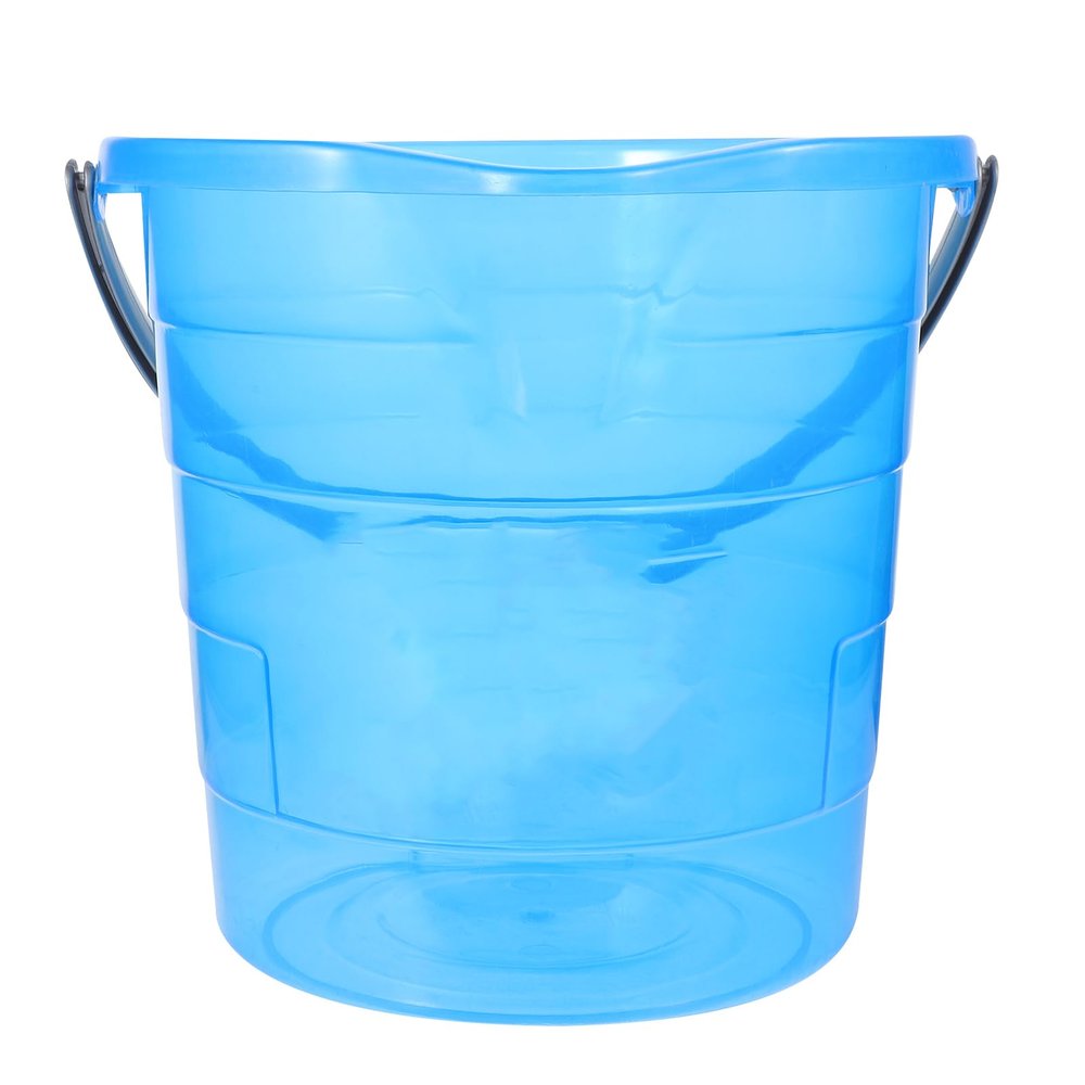 12L Water Bucket with Handle Multipurpose Pail for Home Cleaning and Storage