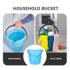 12L Water Bucket with Handle Multipurpose Pail for Home Cleaning and Storage view 4