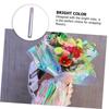 LALAFINA Cellophane Wrap Iridescent Film for Diy Craft and Wrapping Rainbow Gradient Cellophane for Flower Wrapping and Celebrations view 3