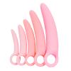 Silicone Pelvic Floor Muscle Exerciser Trainer Set - Pink view 1