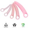Silicone Pelvic Floor Muscle Exerciser Trainer Set - Pink view 2