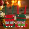 EDIEGO Christmas Decorations, Elf Bags, Candy Bags, Gift Bags view 2
