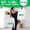 Eco-Friendly Laundry Detergent Sheets - Efficient, Clean, and Fresh Scented, Washer-Friendly Soap Sheet - No Mess & Space-Saving Laundry Strips & Travel Laundry Detergent - 40 Count 80 Loads, Orchid view 2