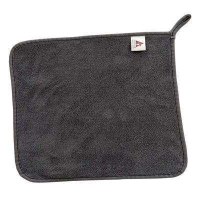 12" x 12" Multi-Purpose Microfiber Cloth Cleaning Towel Gray - 12/Pack