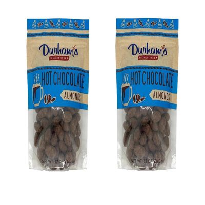 Durham's Hot Chocolate Almonds 12 oz(pack of 2)