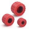 LOUZAGO 3 Pcs Copper Pipe Cleaner, 1/2" & 3/4" & 1" Copper Pipe Brush Plumbers Cleaning Brush, Handy Copper Tube Brush Deburring Brush Cleans Copper Pipe Cleaning Tool for Brazing, Plumbing view 1