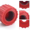 LOUZAGO 3 Pcs Copper Pipe Cleaner, 1/2" & 3/4" & 1" Copper Pipe Brush Plumbers Cleaning Brush, Handy Copper Tube Brush Deburring Brush Cleans Copper Pipe Cleaning Tool for Brazing, Plumbing view 3