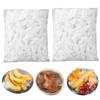 Fresh Keeping Bags, Plastic Sealing Elastic Stretch Adjustable Bowl Lids, Reusable Plastic Kitchen Wrap for Cover Food, Cling Film for Picnic (200PCS) view 1