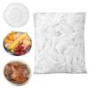Fresh Keeping Bags, Plastic Sealing Elastic Stretch Adjustable Bowl Lids, Reusable Plastic Kitchen Wrap for Cover Food, Cling Film for Picnic (100PCS) view 1