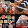 Fresh Keeping Bags, Plastic Sealing Elastic Stretch Adjustable Bowl Lids, Reusable Plastic Kitchen Wrap for Cover Food, Cling Film for Picnic (100PCS) view 4