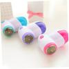 GLEAVI 3pcs Mini Lint Remover Multi-Functional Shaver for Clothes Electric Shaver Red Purple Blue to Remove Fuzz and Pilling view 2