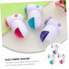 GLEAVI 3pcs Mini Lint Remover Multi-Functional Shaver for Clothes Electric Shaver Red Purple Blue to Remove Fuzz and Pilling view 3
