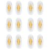 6 Pairs Eyeglass Nose Pads, Replacement Nose Pads for RayBan Aviator RB3025 3026, RB3030, RB3211, RB3362, RB3625, Sunglasses Clip-on Nose Pads for Glasses Comfort Soft Cushion(Gold) view 1
