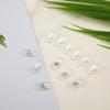 6 Pairs Eyeglass Nose Pads, Replacement Nose Pads for RayBan Aviator RB3025 3026, RB3030, RB3211, RB3362, RB3625, Sunglasses Clip-on Nose Pads for Glasses Comfort Soft Cushion(Silver) view 3