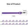 16Pcs Hose Holder ClipOxygen Tube/Cannula HolderHose Holder Hanger Oxygen Tube ClipsAnti-winding Hose Clips for Uninterrupted Sleep Supplies (PURPLE) view 2