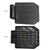 1 Pair of Universal Footplate for The Wheelchair, Transport Chair Footrest Elevating Leg Rests Replacement Parts for Standard Wheelchair Repair Parts view 3