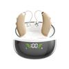 hearing aids for seniors rechargeable with noise cancelling,, 16 Channels Digital RIC Hearing Aids with Real Voice, Invisible Comfortable without Whistling  Charging Box Displaying PowerOTC hearing view 1