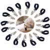 16Pcs Hose Holder ClipOxygen Tube/Cannula HolderHose Holder Hanger Oxygen Tube ClipsAnti-winding Hose Clips for Uninterrupted Sleep Supplies (BLACK) view 1