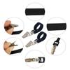 16Pcs Hose Holder ClipOxygen Tube/Cannula HolderHose Holder Hanger Oxygen Tube ClipsAnti-winding Hose Clips for Uninterrupted Sleep Supplies (BLACK) view 4