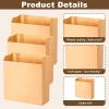 400 PCS 7.510in Feminine Hygiene Liner Bags by Commercial Kraft - Waxed Paper Bags view 3