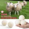 100% New Zealand Wool Dryer Balls L Size  6 Pack, Organic & Chemical-Free Fabric Softener, Baby Safe & Hypoallergenic, Reduces Static, Wrinkles & Drying Time, Reusable for 1000+ Loads view 3