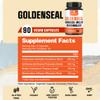 1000mg Goldenseal Root Capsule Extract 10:1 with Echinacea, Mullein Leaf, Marshmallow - Support Immune System, Digestive Health, Overall Well-Being & Body Management - 90 Veggie Capsules view 2