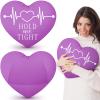 Menkxi Heart Surgery Pillow for After Heart Surgery Open Heart Surgery Pillow Cough Pillow Recovery Gift Pillow Surgery Heart Transplant Gift for Women Men view 1