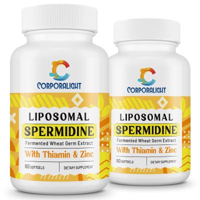 30mg Spermidine Supplement for Men & Women, High Absorption, More Potent Than Spermidine 3HCL - for Cellular Renewal, Longevity & Cognitive, Fermented Wheat Germ Extract, Pure & Natural, 120 Softgels