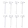 Healvian 8pcs Cleaning Dual Sided Toothbrush Dentures Retainers False Ergonomic Handle Firm Bristles Effective Cleaning view 1