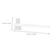 Healvian 8pcs Cleaning Dual Sided Toothbrush Dentures Retainers False Ergonomic Handle Firm Bristles Effective Cleaning view 3