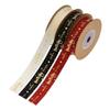 10/20 Yards/Roll 0.59inch Wide Happy Birthday Ribbon Polyester Satin Ribbons Gift Wrapping Ribbon Bouquet Wrapping Decoration(10 Yards,Black) view 4