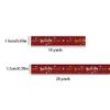 10/20 Yards/Roll 0.59inch Wide Happy Birthday Ribbon Polyester Satin Ribbons Gift Wrapping Ribbon Bouquet Wrapping Decoration(10 Yards,red) view 2