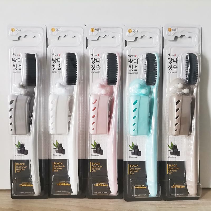 ASKMAN Soft Bristle Toothbrush Couple Toothbrush