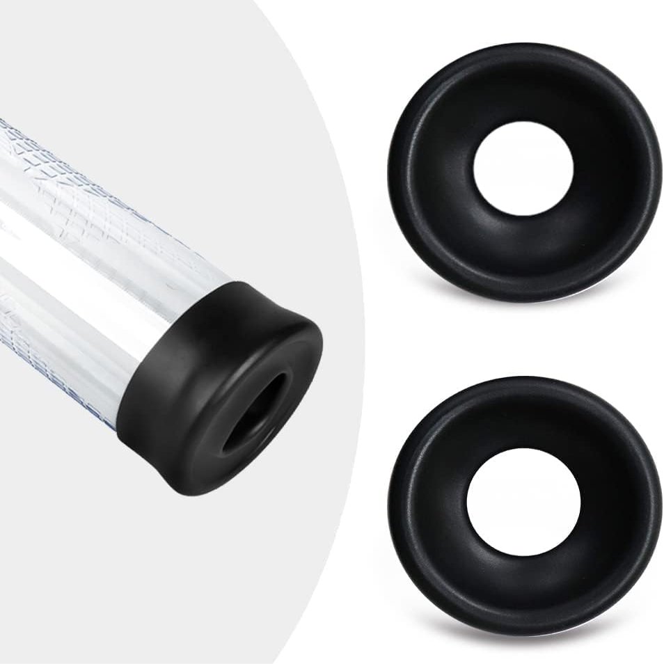 3-Pack Vacuum Pump Spare Universal Silicone Base Rings