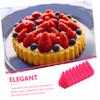 10 Pairs palm leaves cake decorations plastic paper cup dessert folding fan artificial paper palm leaf cupcake decor tropical cake decor top hat Insert card food view 2
