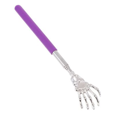 Anneome Telescopic Stainless Scratcher Skeleton Hand Tool for Itchy Spots Lightweight and Portable for Self-Care and Relaxation