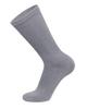 12 Pairs of Cotton Diabetic Non-Binding Neuropathy Crew Socks (Black and Gray - Size 9-11) view 4