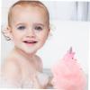 PLAFOPE Shower Bath Loofahs for Baby Boys and Girls Loofahs Mesh Bath Ball Bathing Sponge view 3