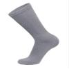 12 Pairs of Cotton Diabetic Non-Binding Neuropathy Crew Socks (Grey - Size 13-16) view 3