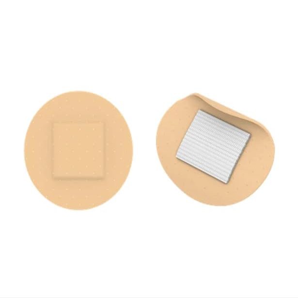 AmeriCan Goods 200/box Sheer Sterile Adhesive Spot Bandages Plastic Round Bandage Dot Spots7/8 (22mm) Latex Free First Aid Banages
