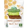 Cascadian Farm Organic Honey Cashew Granola, Protein Granola, Non-GMO, Resealable Pouch, 9 oz view 1