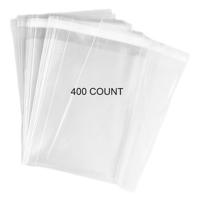 400 Packs 3x4 Crystal Clear Resealable Recloseable Cellophane/SelfSeal Bags