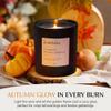 Anovina Pumpkin Candle  Fall Scented Candle with Premium Soy Wax Blend  Cozy Autumn & Holiday Gift Candle for Women and Men view 3
