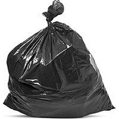 39 gal Lawn & Leaf Drawstring Trash Bags - Black Box of 28
