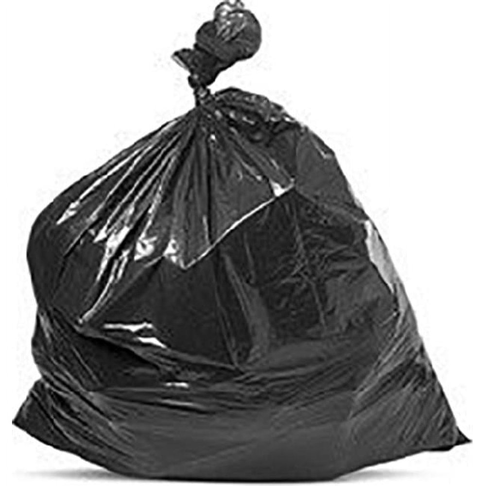 39 gal Lawn & Leaf Drawstring Trash Bags - Black Box of 28