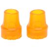 2 Packs Cane Tips, Premium Rubber Replacement Pads, 1-Inch Anti-Slip, Shock Absorbing, Non-Slip Design for Uneven Surfaces view 1