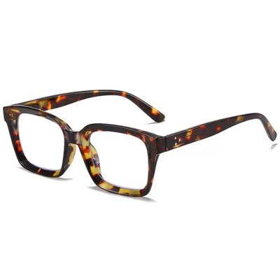 NILZA Oversized Square Eyeglasses Computer Reading Glasses for Men Women Readers Large Frame Computer Glasses Oprah Style (Color : Tortoiseshell, Size : +3.00)